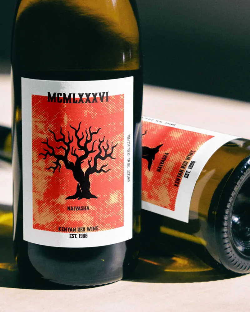 Wine label packaging concept