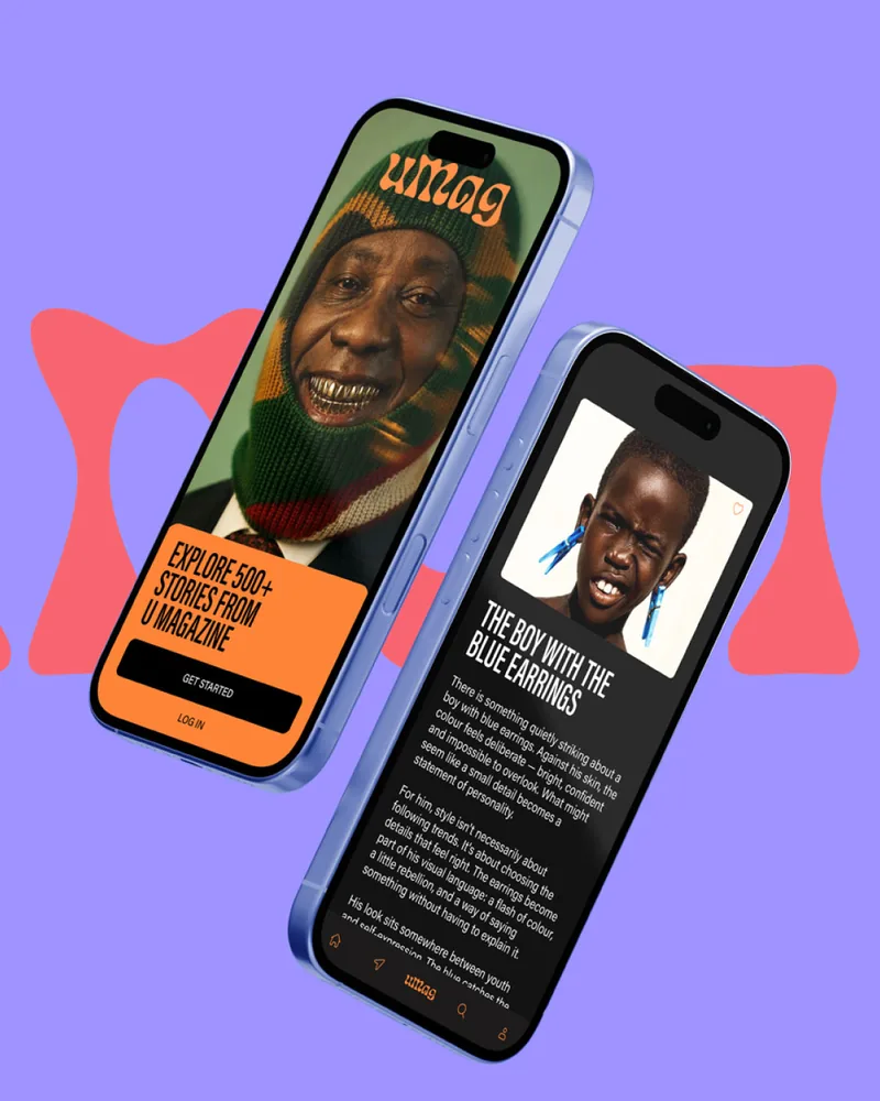 Mobile magazine product design